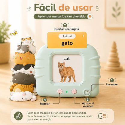 Ludivae™ — El juguete que enseña +500 palabras mientras juegan (sin pantallas)