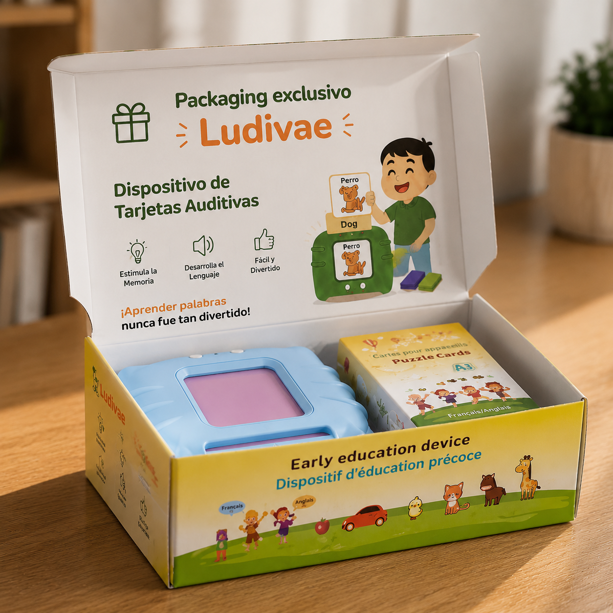 Ludivae – Tarjetas Educativas Bilingües