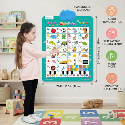 Tablero de aprendizaje de inglés hablado para niños